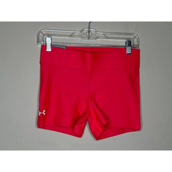 NWT UNDER ARMOUR UA Womens Mid Rise Shorty Compression Shorts Size M - Picture 1 of 4